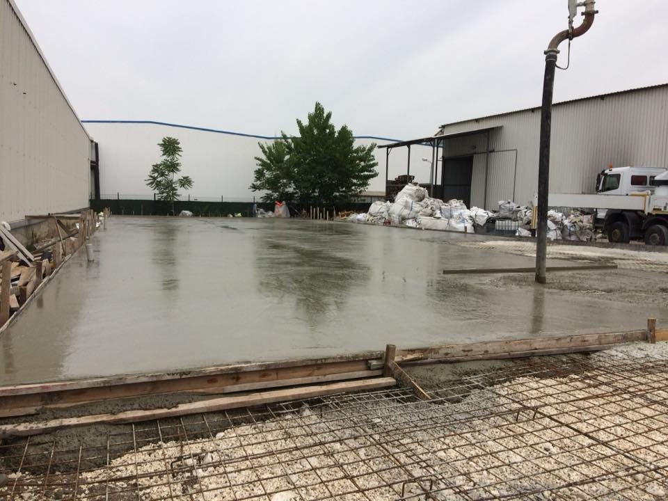 Helikopterli Şap Dökümü