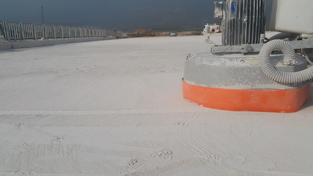 Ümraniye Plaza Otoparkı Beton Freze ve Kot Düşürme